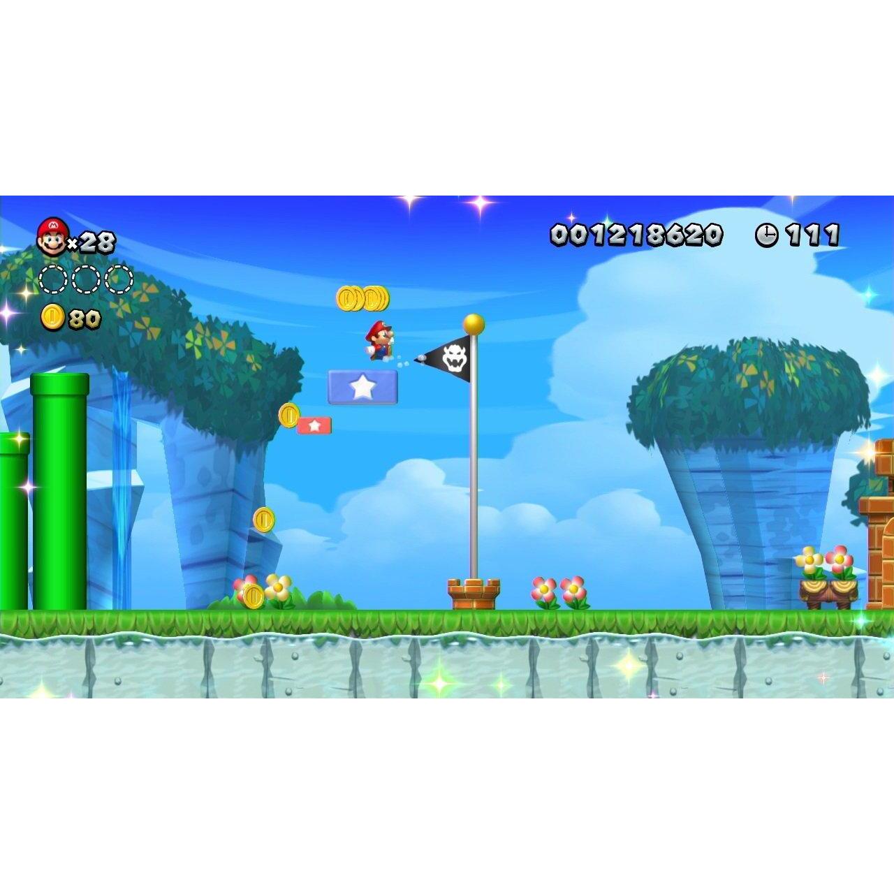 Wii u new super mario bros hot sale