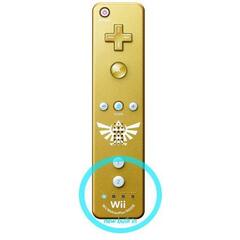 Controller Origineel Wii / Wii U - Motion Plus Goud Zelda Edition - Nintendo