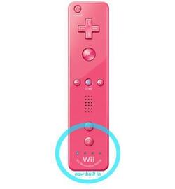 Controller Origineel Wii / Wii U - Motion Plus Roze - Nintendo