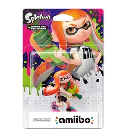 Splatoon Amiibo Figuur Splatoon Girl (oranje)