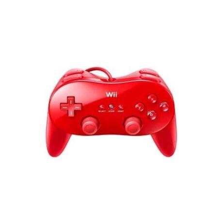 Wii Classic Controller Pro Rood - Nintendo