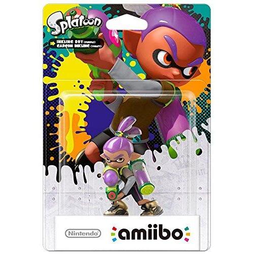 Splatoon Amiibo Figuur Splatoon Boy paars