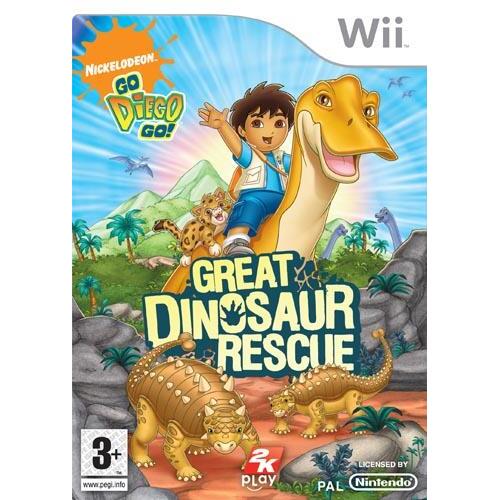 Besmetten Versterken bellen Go Diego Go!: Het Grote Dinosaurus Avontuur game kopen, morgen in huis.  Alle Wii spellen vanaf € 2,00.